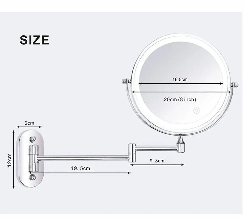 8 Inch Makeup Mirror – Beyond Beauty