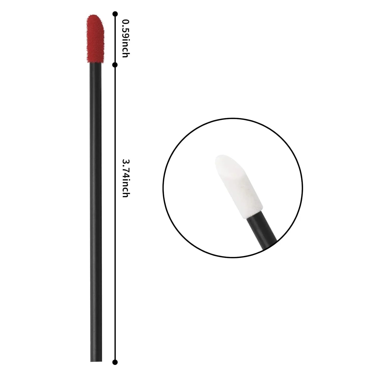 100 Pcs Disposable Lip Lint Free Applicators Lipstick – Beyond Beauty