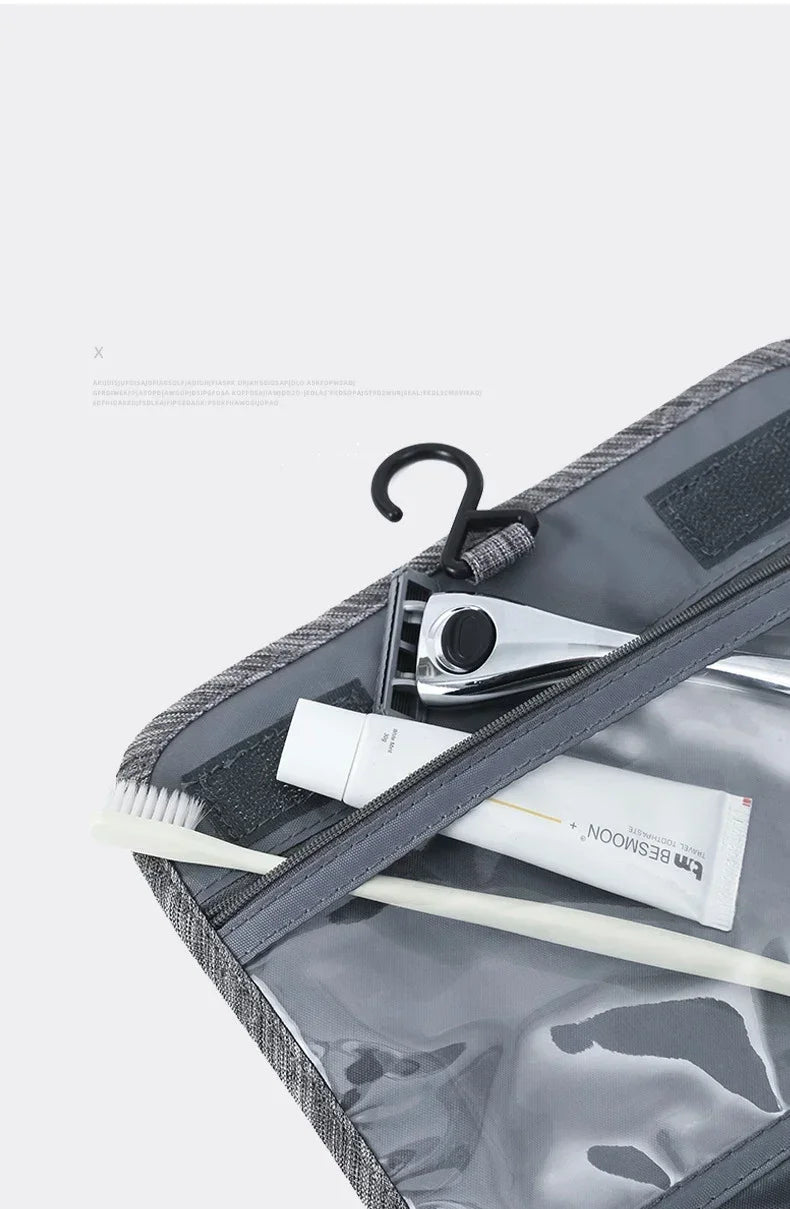 Waterproof Oxford Hanging Travel Toiletry Bag – Beyond Beauty