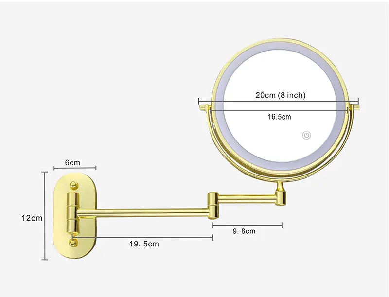 8 Inch Makeup Mirror – Beyond Beauty
