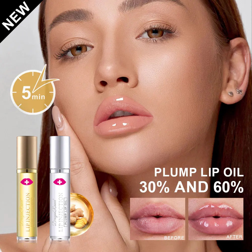 Volumising Lip Plumper Oil Lip Enhancer Lip Gloss Plumping Serum – Beyond Beauty