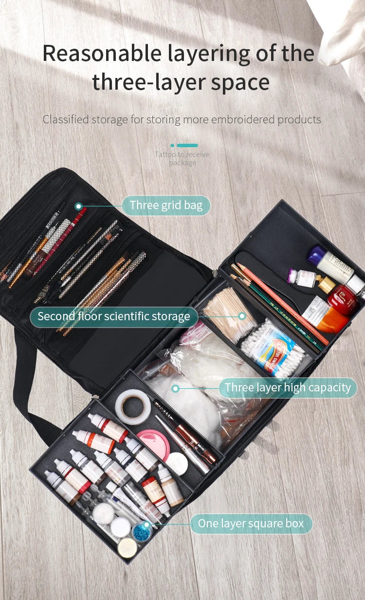 Large Makeup Carrying Train Case, Travel Bag – Beyond Beauty