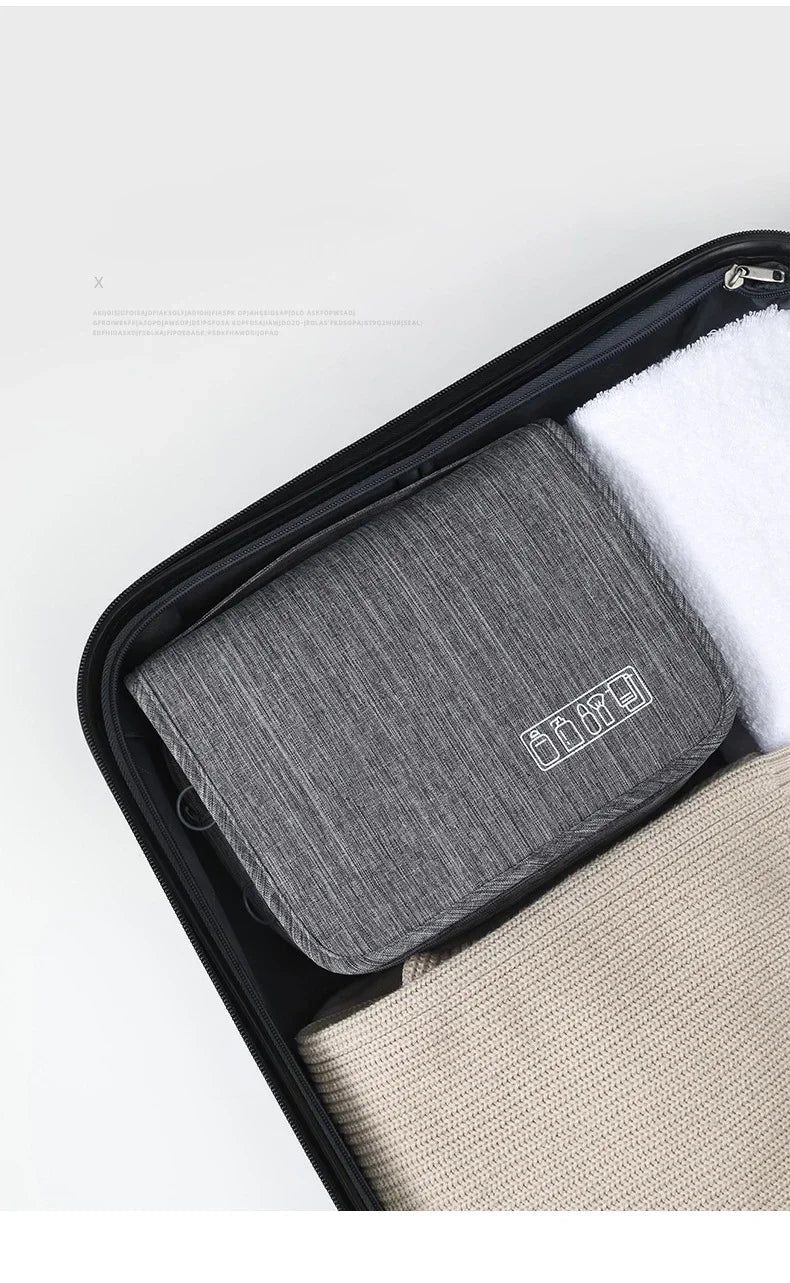 Waterproof Oxford Hanging Travel Toiletry Bag – Beyond Beauty