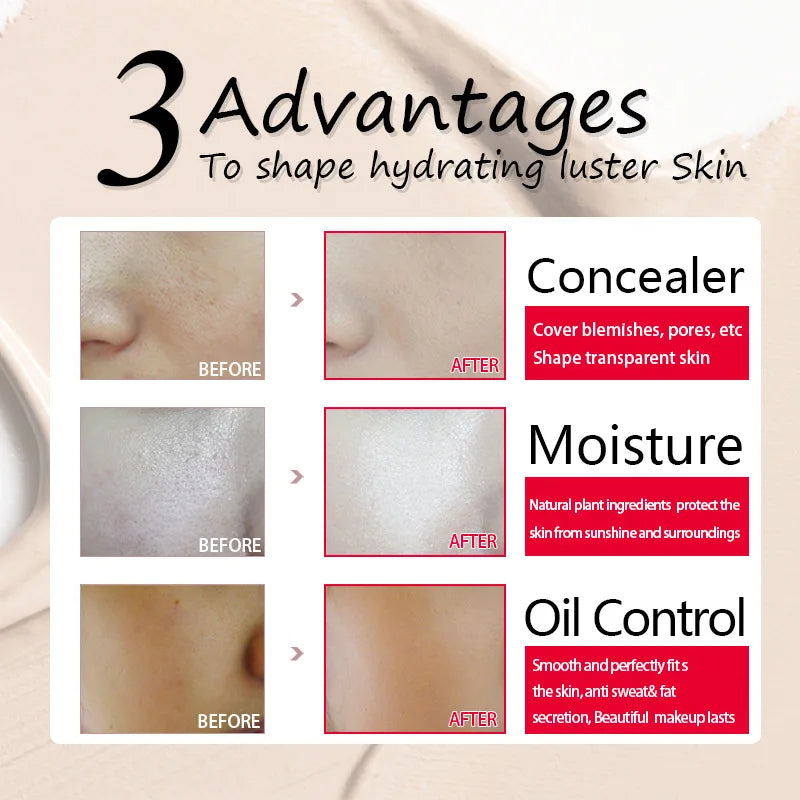 LAIKOU Makeup Base Face Liquid Foundation BB Cream – Beyond Beauty