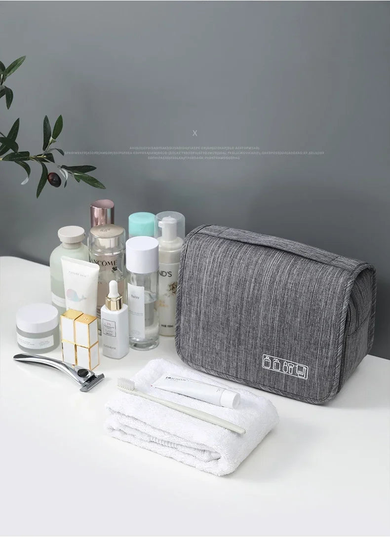 Waterproof Oxford Hanging Travel Toiletry Bag – Beyond Beauty
