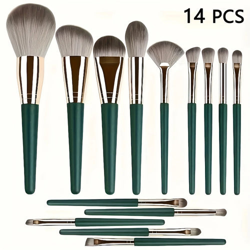 14pcs Soft Makeup Brush Set – Beyond Beauty