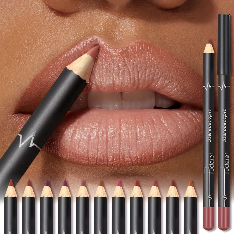 Waterproof Matte Lipliner Pencil Red Contour Tint Lipstick – Beyond Beauty