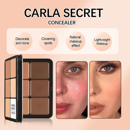 12 Color concealer Palette Matte Phosphor Outline Makeup Palette Cream – Beyond Beauty