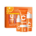 Vitamin C Moisturizing Travel Skincare Set - Cleanser, Toner, Serum – Beyond Beauty