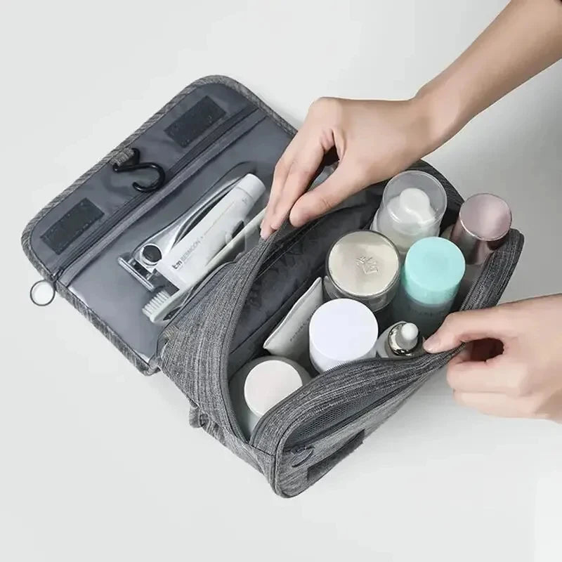 Waterproof Oxford Hanging Travel Toiletry Bag – Beyond Beauty