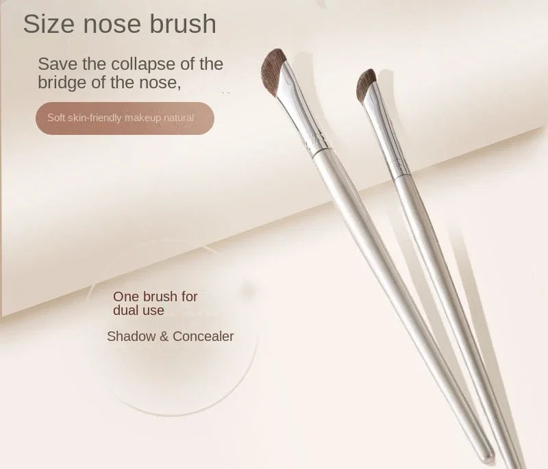 Nose Contour Brush Flat Nose Contour Brush Angled Contour – Beyond Beauty