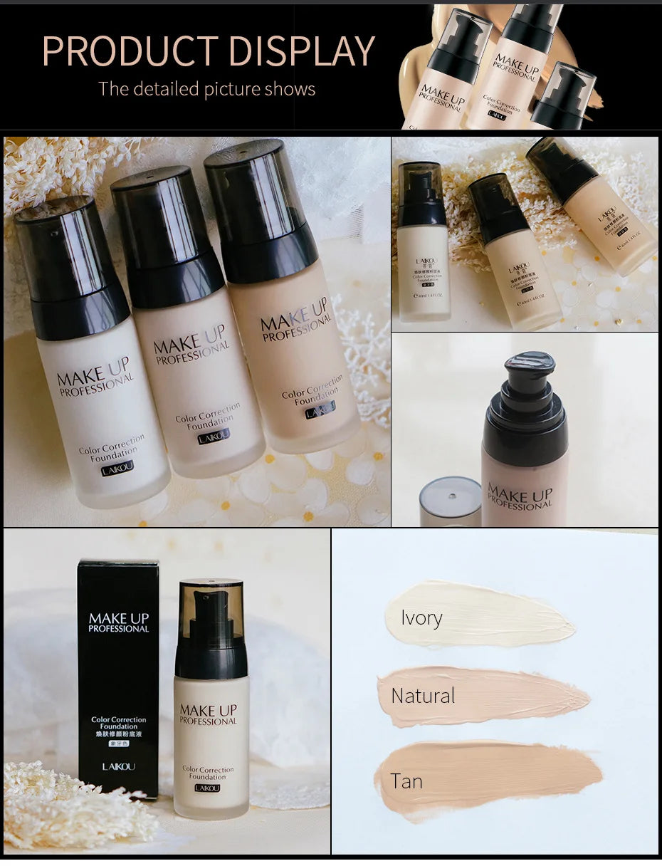 LAIKOU Makeup Base Face Liquid Foundation BB Cream – Beyond Beauty