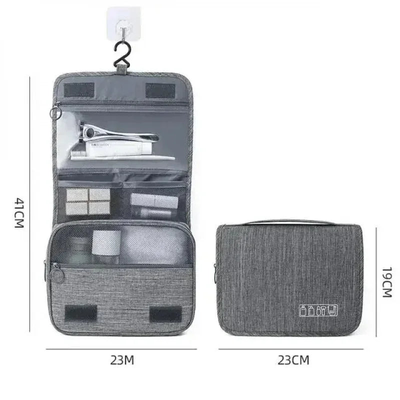 Waterproof Oxford Hanging Travel Toiletry Bag – Beyond Beauty