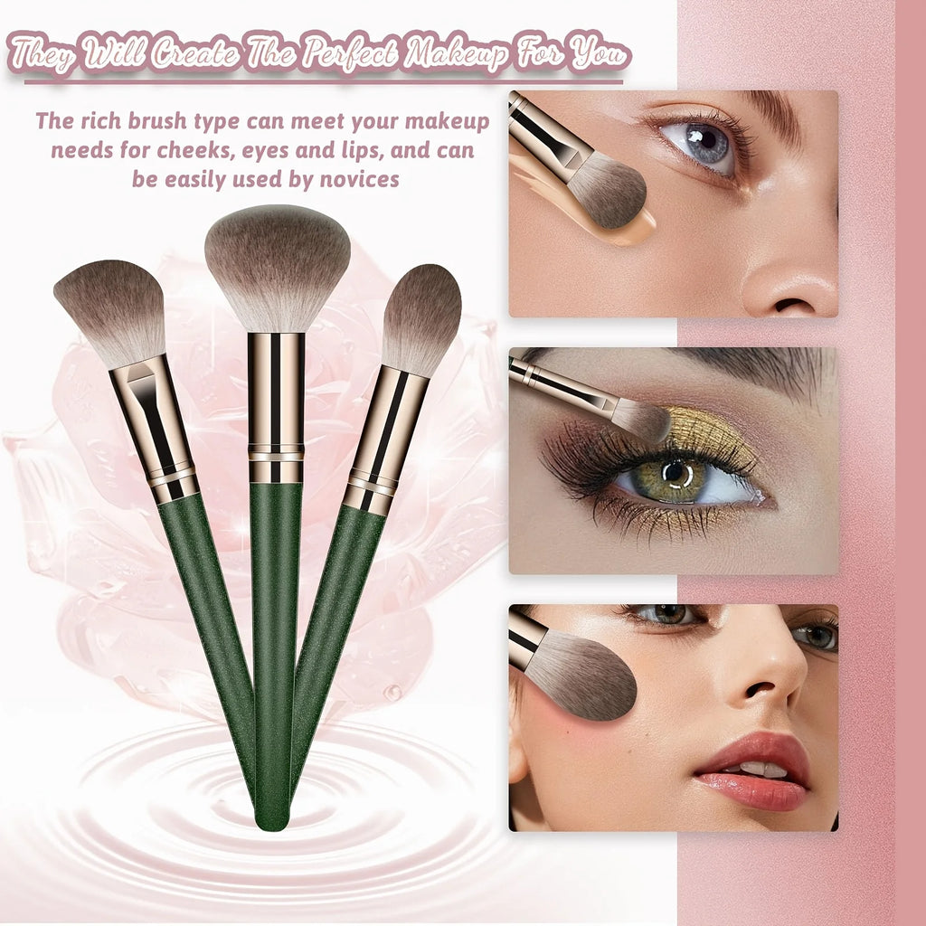 14pcs Soft Makeup Brush Set – Beyond Beauty