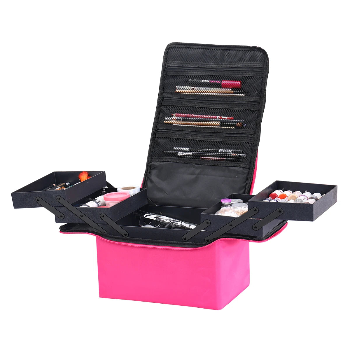 Large Makeup Carrying Train Case, Travel Bag – Beyond Beauty