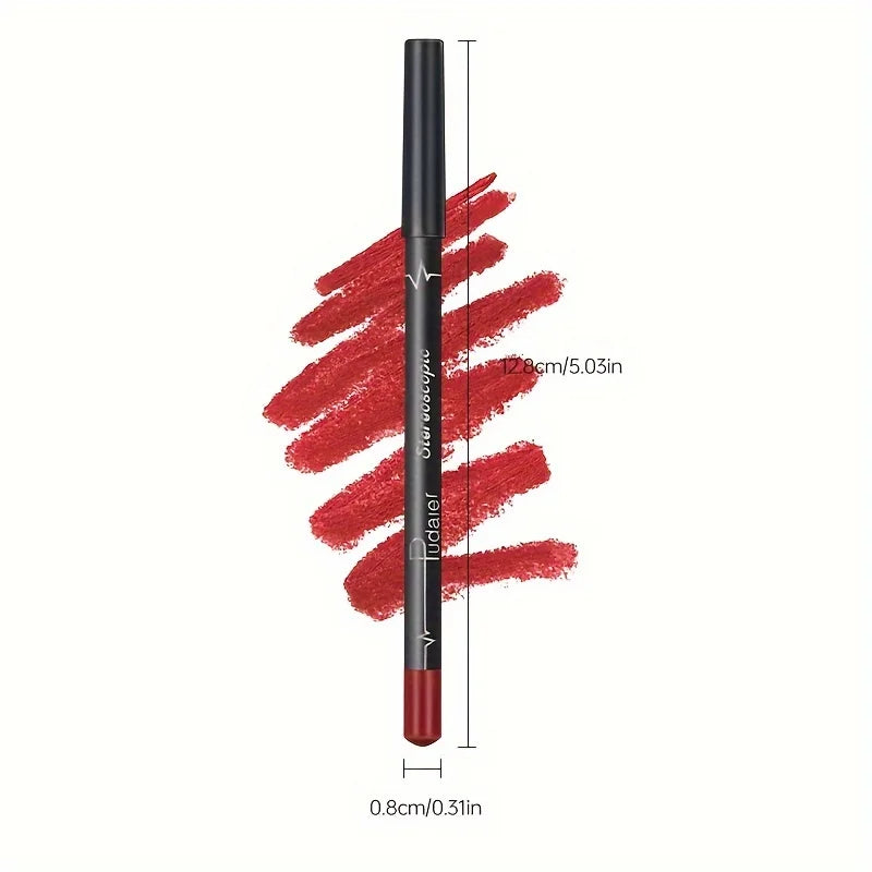 Waterproof Matte Lipliner Pencil Red Contour Tint Lipstick – Beyond Beauty