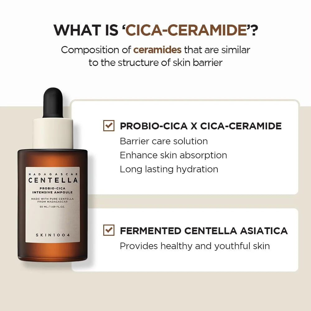 Korean Madagascar Centella Probio-Cica Ampoule Serum – Beyond Beauty