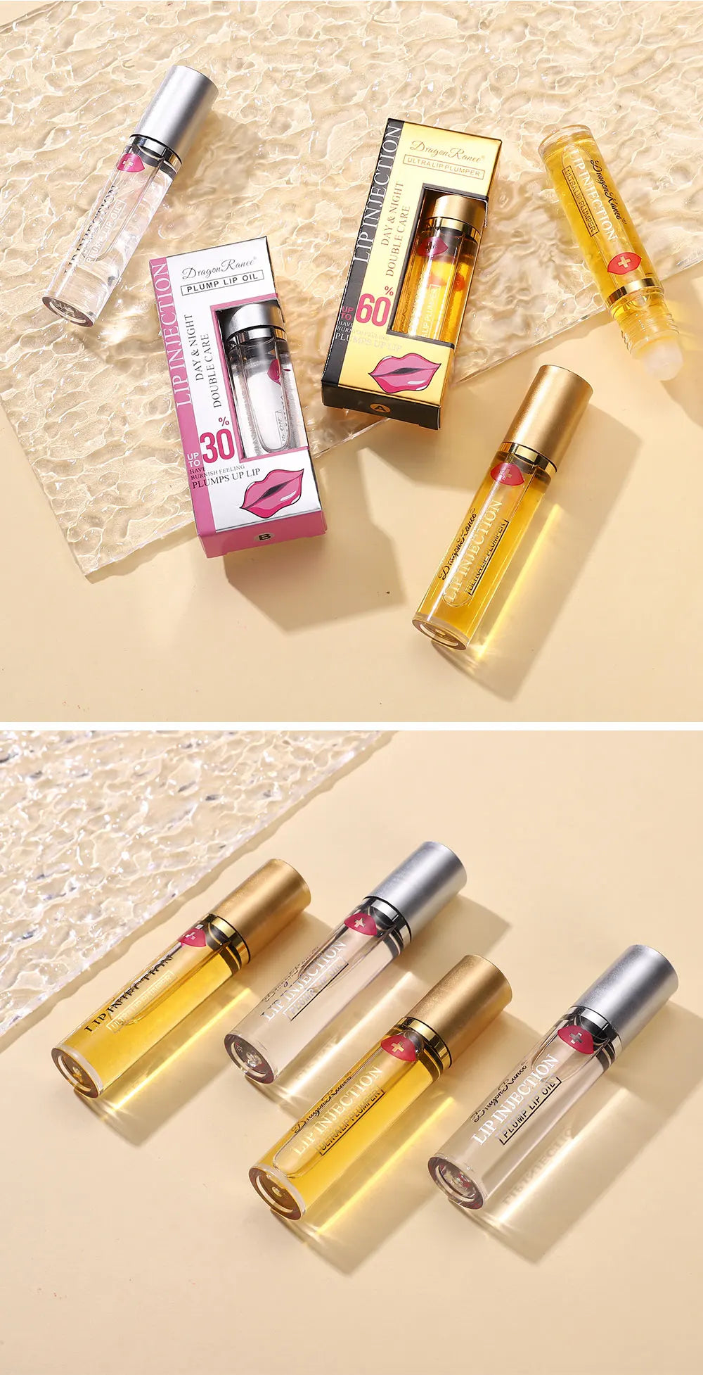 Volumising Lip Plumper Oil Lip Enhancer Lip Gloss Plumping Serum – Beyond Beauty
