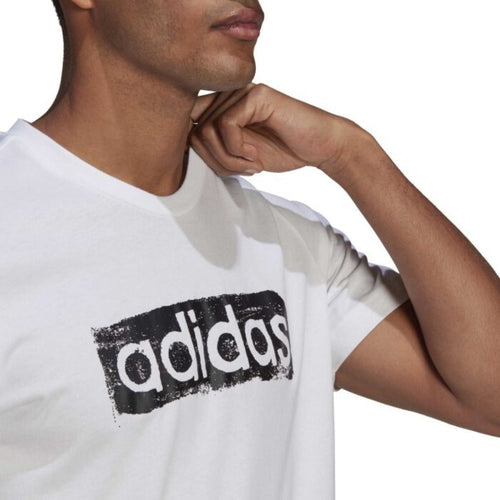 adidas Men’s BRSHSTRK V4 Tee - White Black – Beyond Beauty